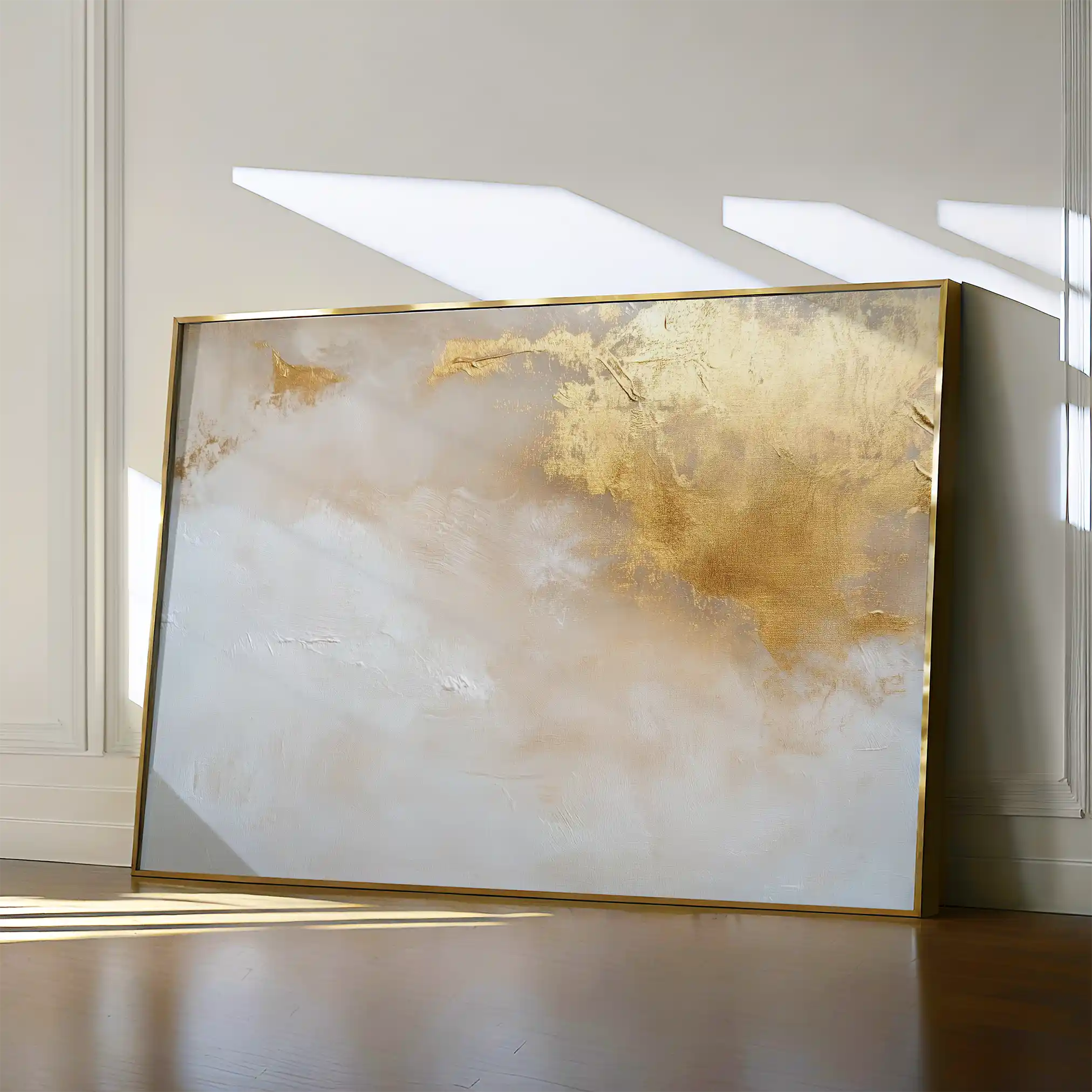 Abstract 531 Canvas Art 18" x 24" / 45 x 60 cm / Black