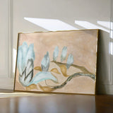 Floral 531 Canvas Art 18" x 24" / 45 x 60 cm / Black