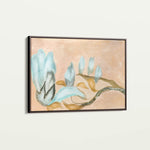 Floral 531 Canvas Art 18" x 24" / 45 x 60 cm / Black