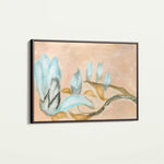 Floral 531 Canvas Art 60 x 40 cm / Black
