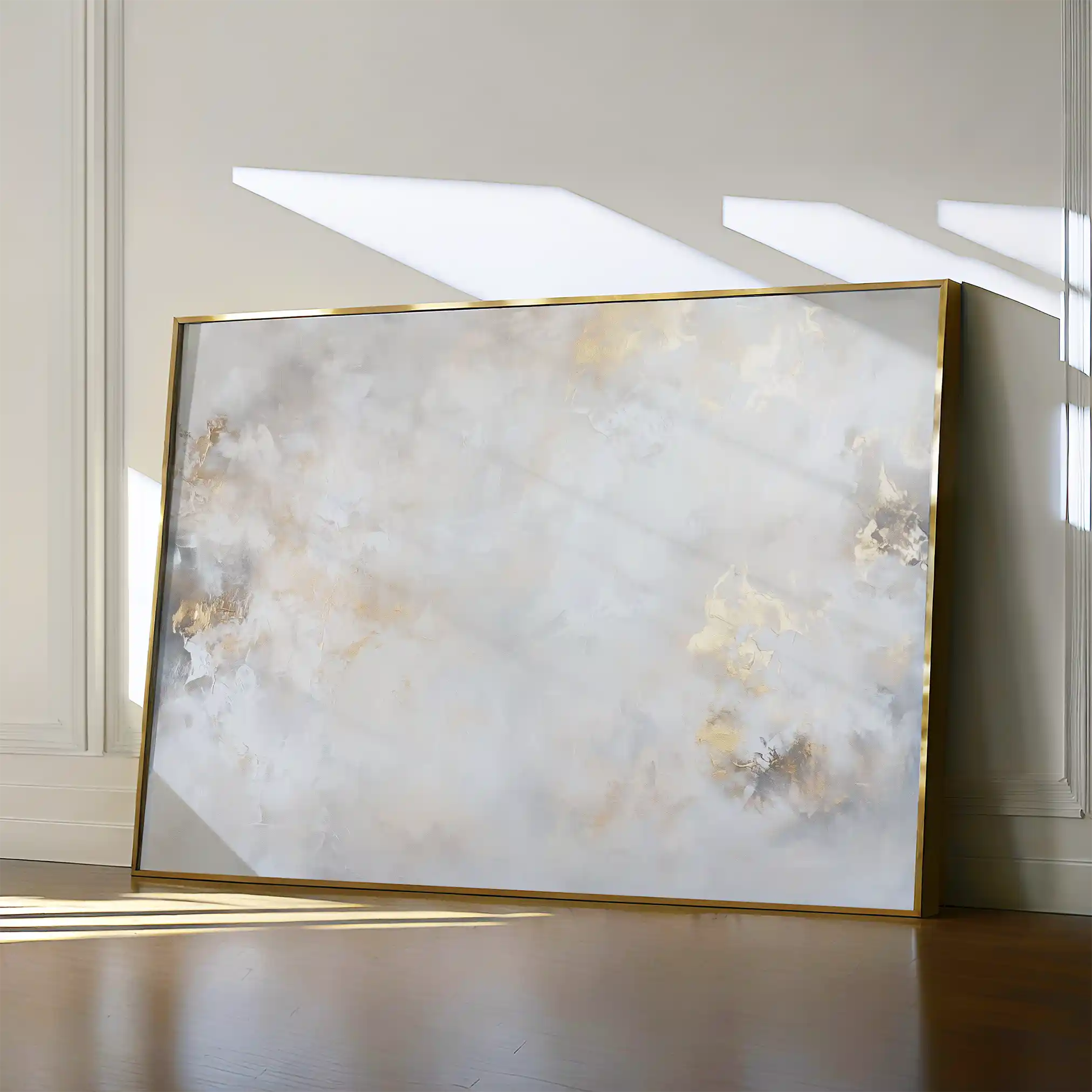 Abstract 532 Canvas Art 18" x 24" / 45 x 60 cm / Black