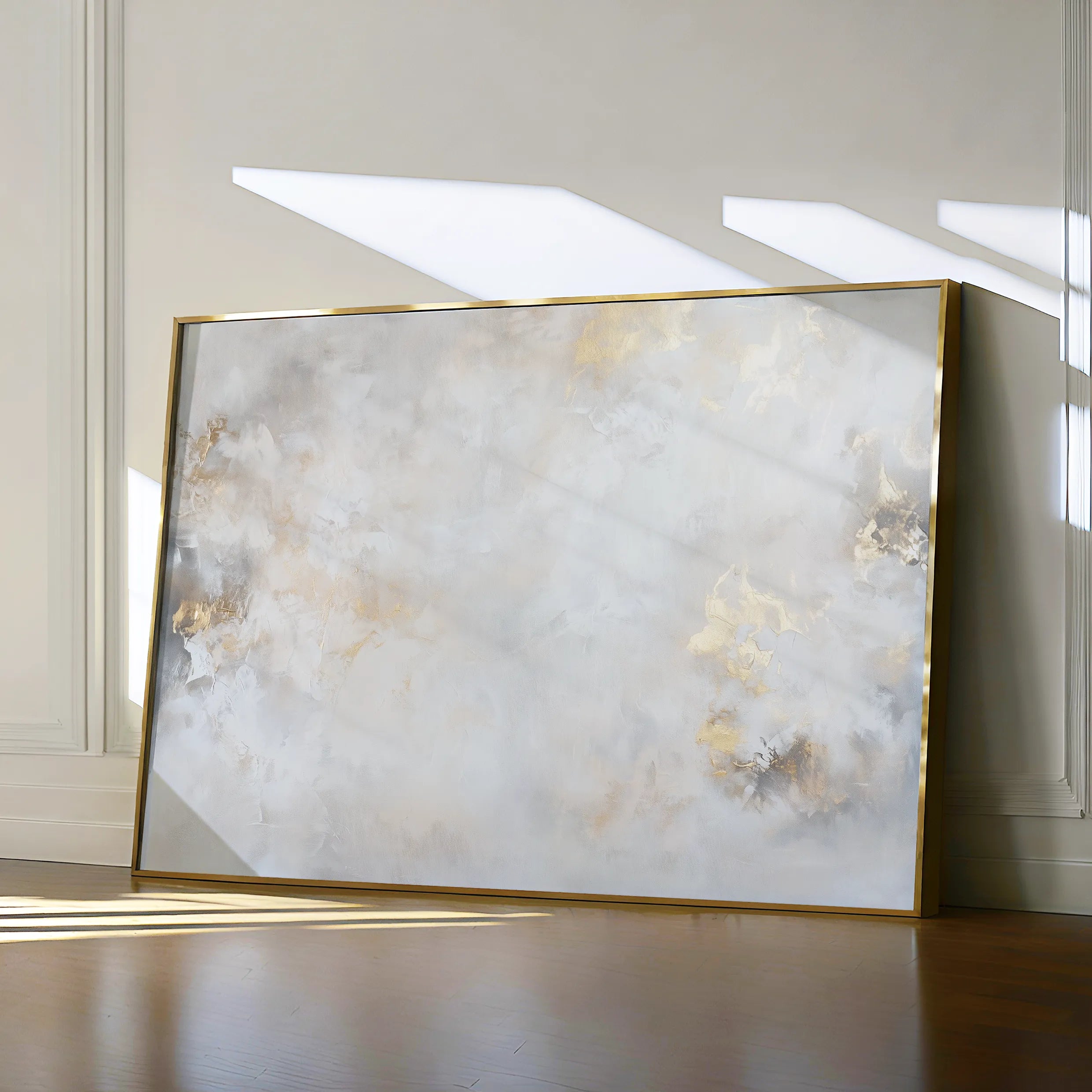Abstract 532 Canvas Art 18" x 24" / 45 x 60 cm / Black