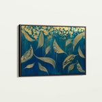 Floral 532 Canvas Art 18" x 24" / 45 x 60 cm / Black