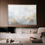 Abstract 533 Canvas Art 18" x 24" / 45 x 60 cm / Black