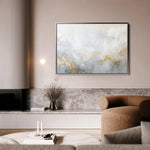 Abstract 533 Canvas Art 18" x 24" / 45 x 60 cm / Black