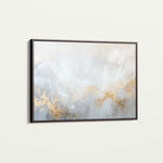 Abstract 533 Canvas Art 18" x 24" / 45 x 60 cm / Black