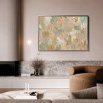 Floral 533 Canvas Art 18" x 24" / 45 x 60 cm / Black