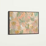 Floral 533 Canvas Art 60 x 40 cm / Black