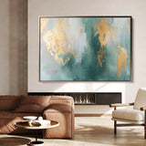 Abstract 534 Canvas Art 18" x 24" / 45 x 60 cm / Black