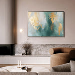 Abstract 534 Canvas Art 18" x 24" / 45 x 60 cm / Black