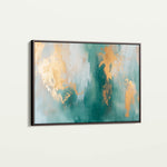Abstract 534 Canvas Art 18" x 24" / 45 x 60 cm / Black