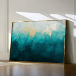 Abstract 535 Canvas Art 18" x 24" / 45 x 60 cm / Black