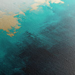 Abstract 535 Canvas Art 18" x 24" / 45 x 60 cm / Black