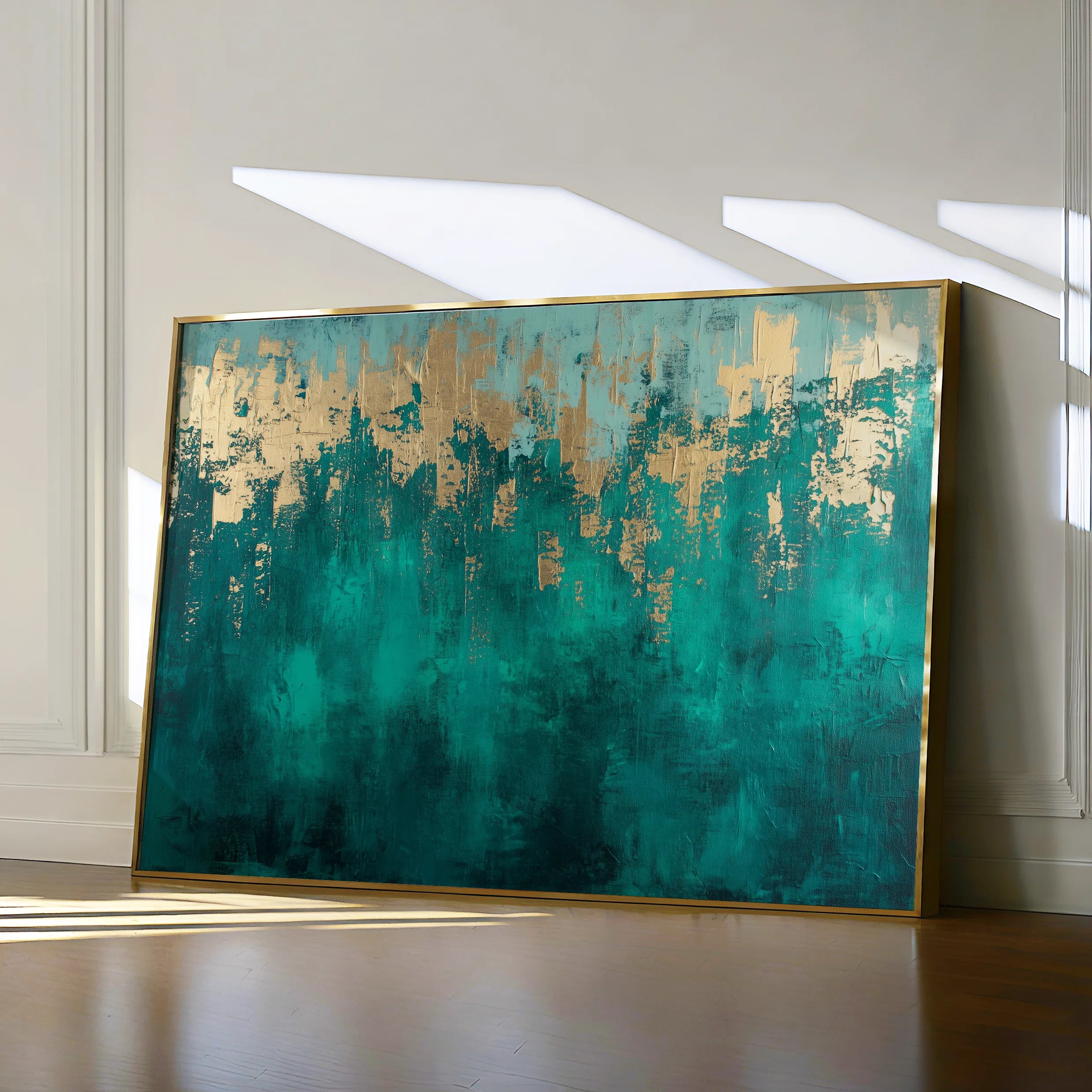 Abstract 536 Canvas Art 18" x 24" / 45 x 60 cm / Black