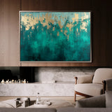 Abstract 536 Canvas Art 18" x 24" / 45 x 60 cm / Black