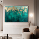 Abstract 536 Canvas Art 18" x 24" / 45 x 60 cm / Black