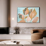 Floral 536 Canvas Art 18" x 24" / 45 x 60 cm / Black