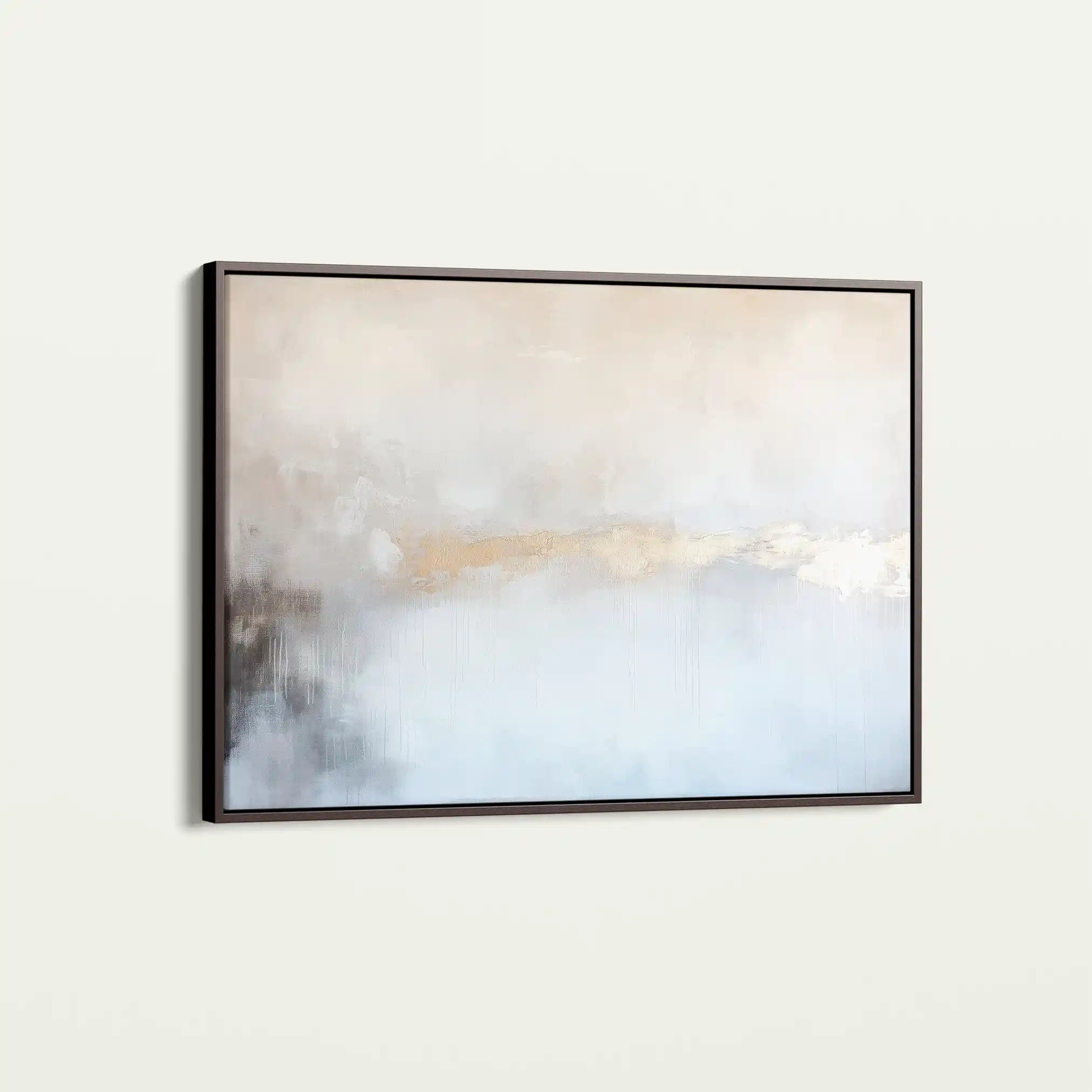 Abstract 537 Canvas Art 18" x 24" / 45 x 60 cm / Black