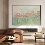 Floral 537 Canvas Art 18" x 24" / 45 x 60 cm / Black