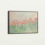 Floral 537 Canvas Art 18" x 24" / 45 x 60 cm / Black