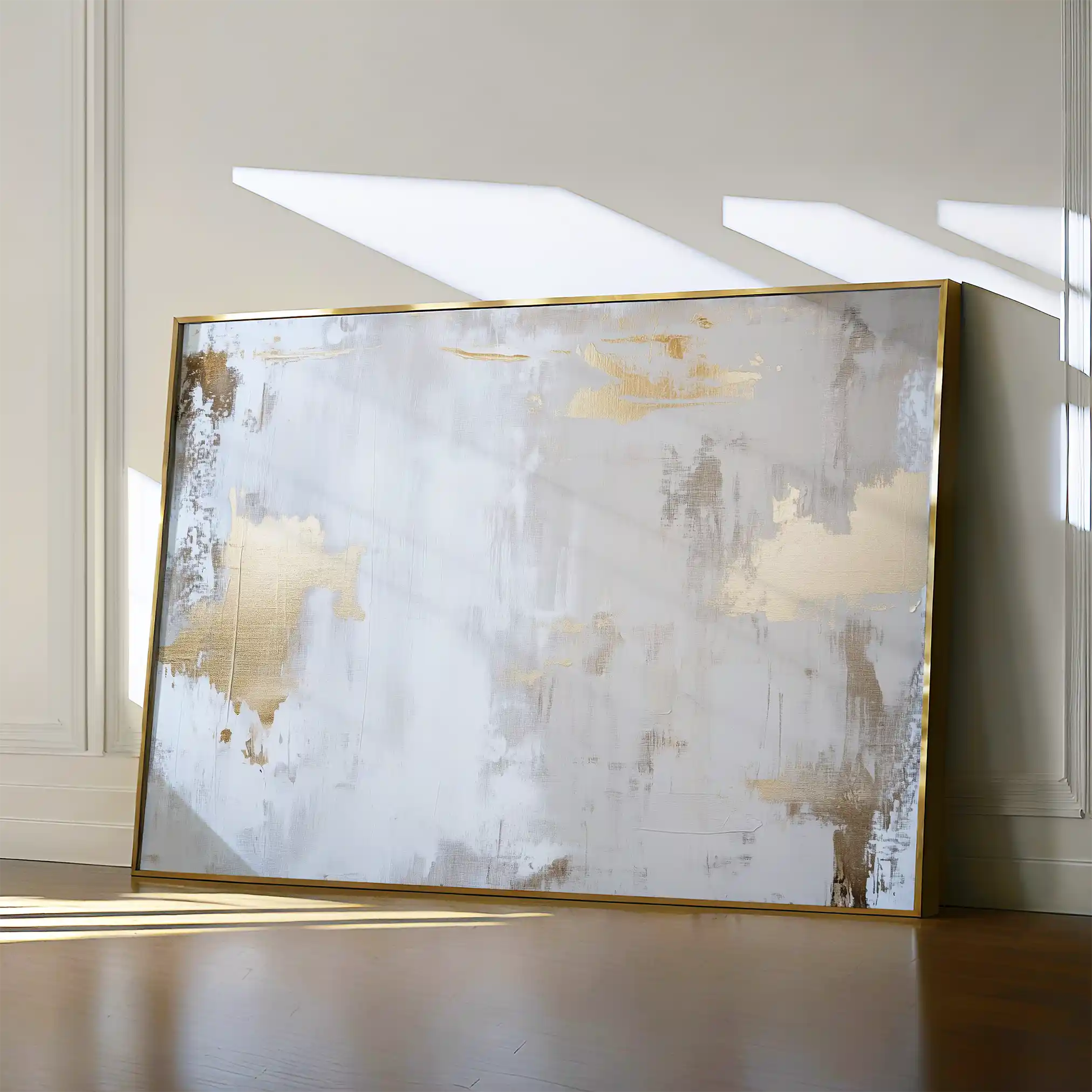 Abstract 538 Canvas Art 18" x 24" / 45 x 60 cm / Black