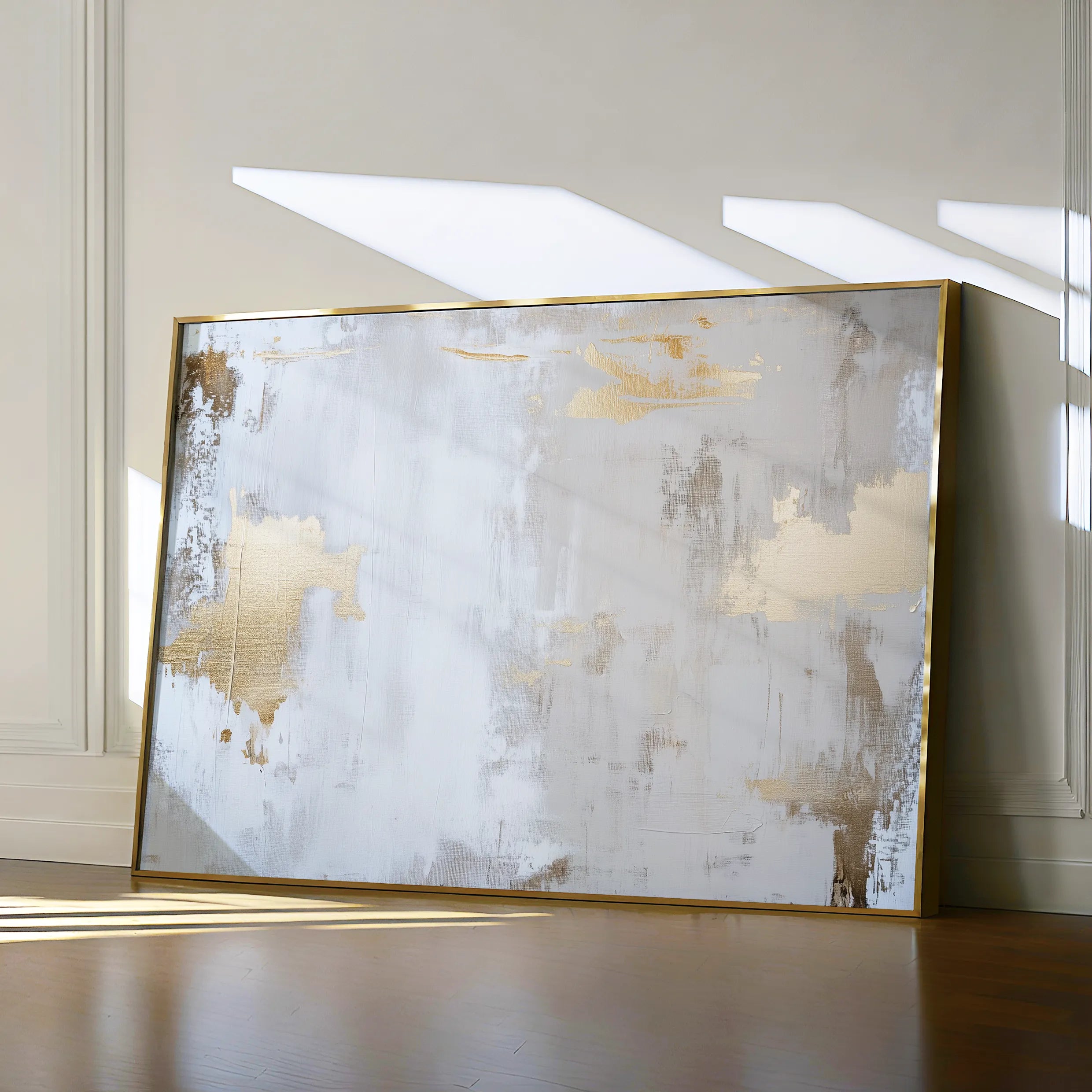 Abstract 538 Canvas Art 18" x 24" / 45 x 60 cm / Black