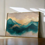 Abstract 539 Canvas Art 18" x 24" / 45 x 60 cm / Black