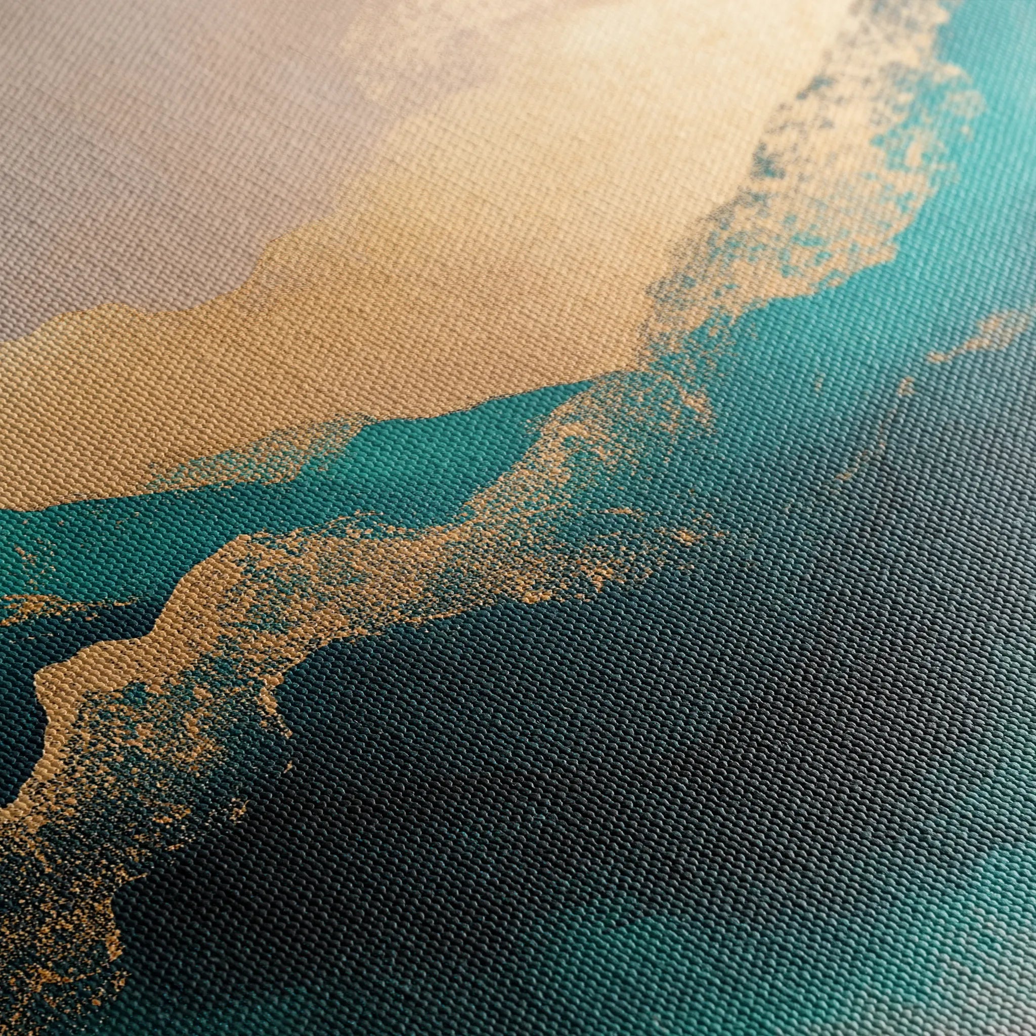 Abstract 539 Canvas Art 18" x 24" / 45 x 60 cm / Black