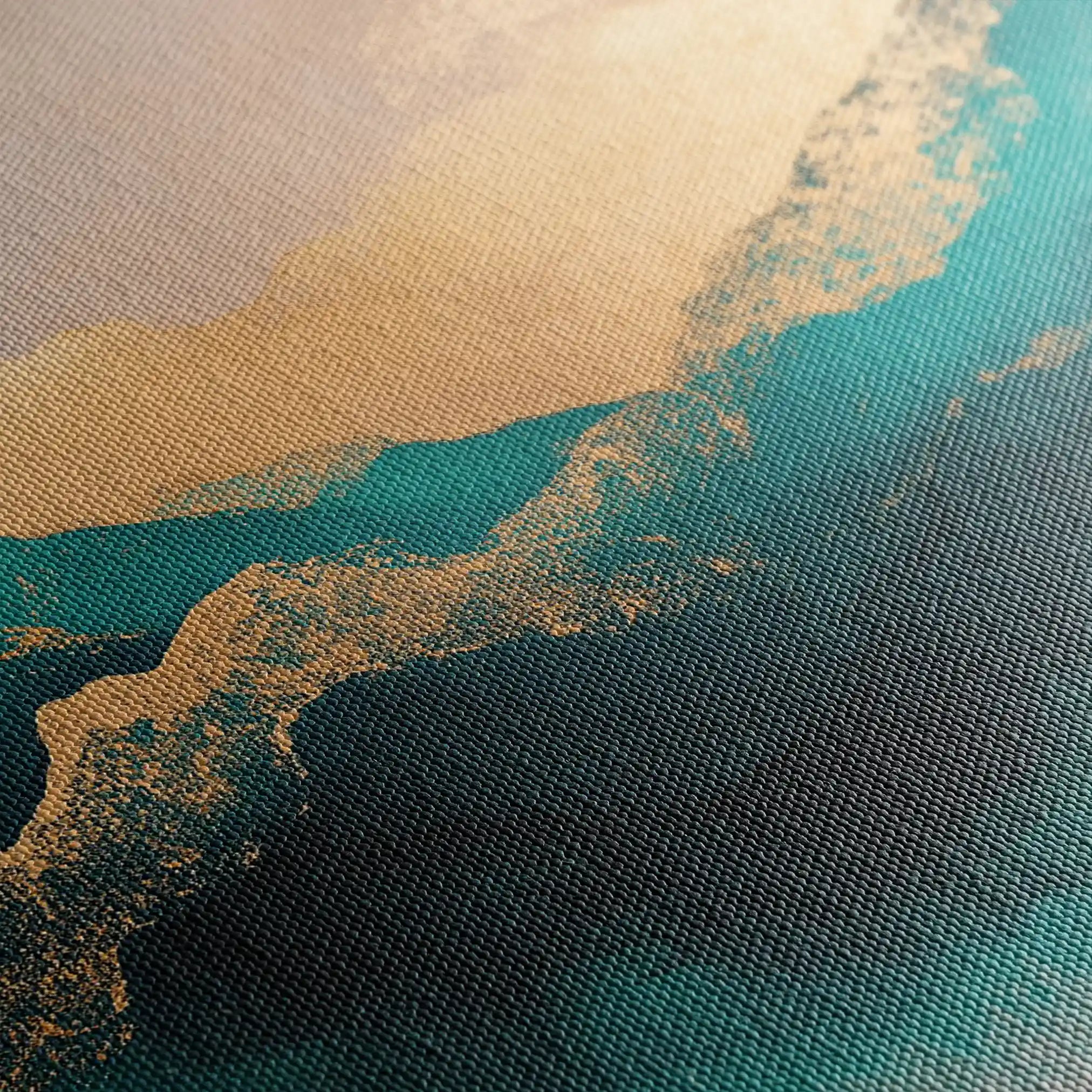 Abstract 539 Canvas Art 60 x 40 cm / Black