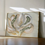 Floral 539 Canvas Art 18" x 24" / 45 x 60 cm / Black