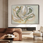 Floral 539 Canvas Art 18" x 24" / 45 x 60 cm / Black
