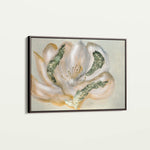 Floral 539 Canvas Art 18" x 24" / 45 x 60 cm / Black