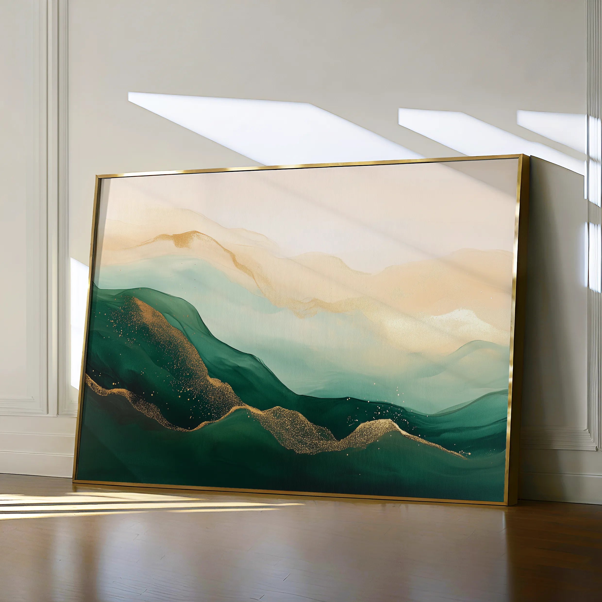 Abstract 540 Canvas Art 18" x 24" / 45 x 60 cm / Black