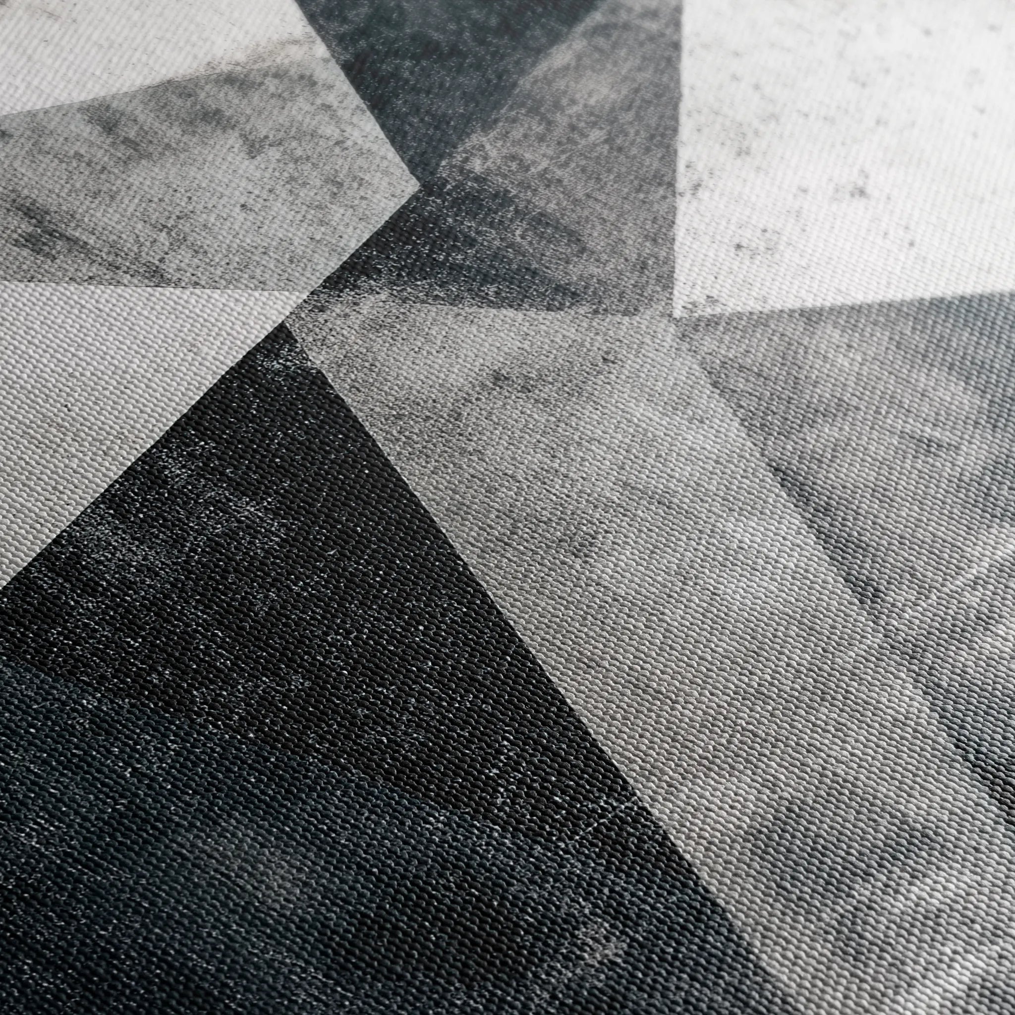 Abstract 541 Canvas Art 18" x 24" / 45 x 60 cm / Black