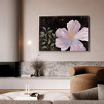 Floral 541 Canvas Art 18" x 24" / 45 x 60 cm / Black
