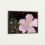 Floral 541 Canvas Art 18" x 24" / 45 x 60 cm / Black