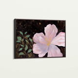 Floral 541 Canvas Art 18" x 24" / 45 x 60 cm / Black