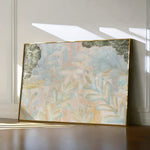 Floral 542 Canvas Art 18" x 24" / 45 x 60 cm / Black