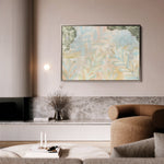 Floral 542 Canvas Art 18" x 24" / 45 x 60 cm / Black