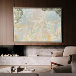 Floral 542 Canvas Art 60 x 40 cm / Black