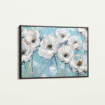 Floral 549 Canvas Art 18" x 24" / 45 x 60 cm / Black