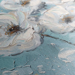 Floral 549 Canvas Art 18" x 24" / 45 x 60 cm / Black