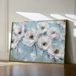 Floral 549 Canvas Art 60 x 40 cm / Black