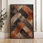 Abstract 550 Canvas Art 18" x 24" / 45 x 60 cm / Black