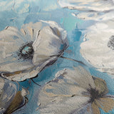 Floral 550 Canvas Art 18" x 24" / 45 x 60 cm / Black