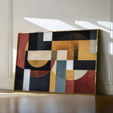 Abstract 553 Canvas Art 18" x 24" / 45 x 60 cm / Black