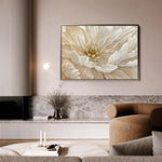 Floral 553 Canvas Art 18" x 24" / 45 x 60 cm / Black