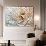 Floral 554 Canvas Art 18" x 24" / 45 x 60 cm / Black