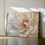 Floral 554 Canvas Art 18" x 24" / 45 x 60 cm / Black