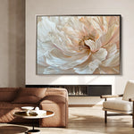 Floral 554 Canvas Art 18" x 24" / 45 x 60 cm / Black
